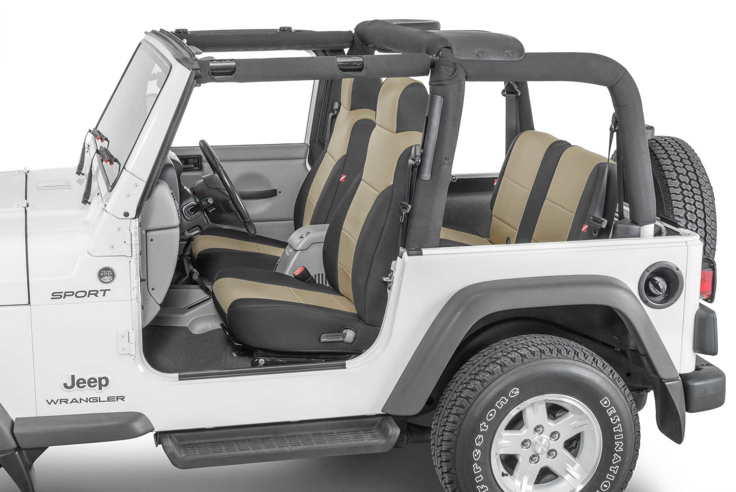 Diver Down Jeep Wrangler Neoprene Seat Covers for 03-06 Jeep Wrangler TJ Diver Down