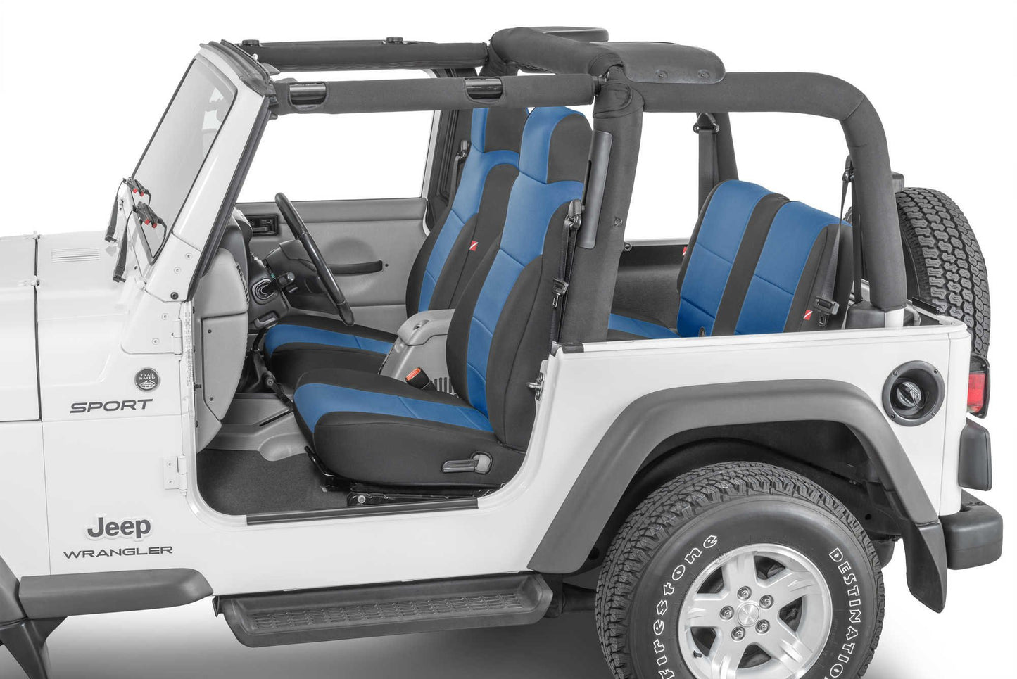 Diver Down Jeep Wrangler Neoprene Seat Covers for 03-06 Jeep Wrangler TJ Diver Down