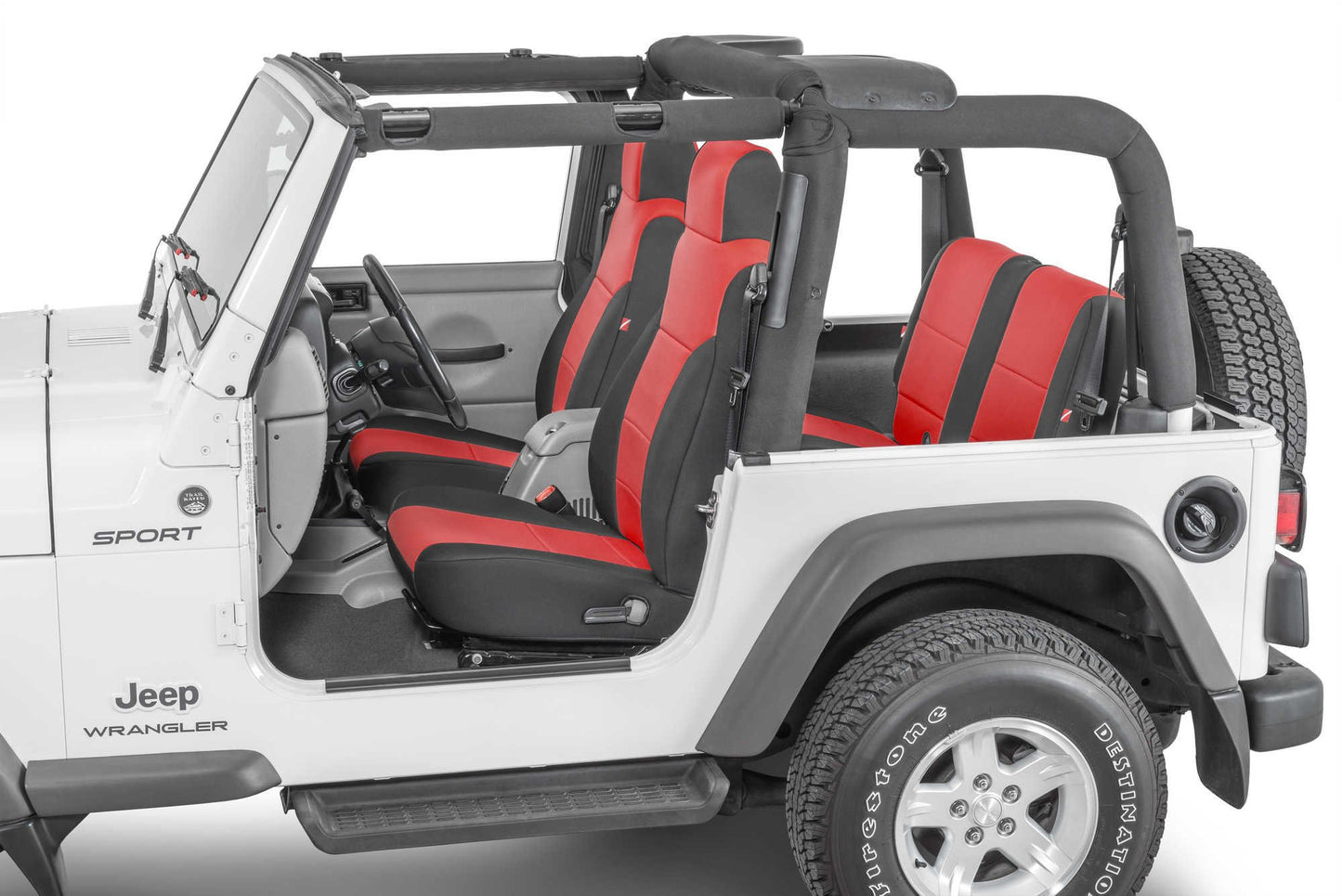 Diver Down Jeep Wrangler Neoprene Seat Covers for 03-06 Jeep Wrangler TJ Diver Down