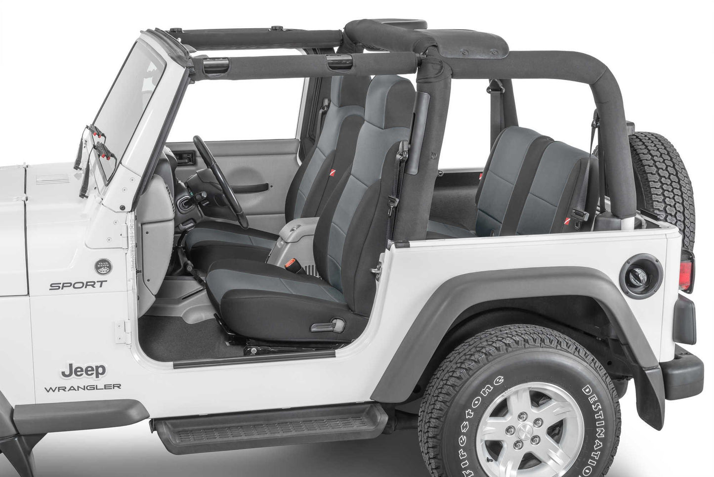 Diver Down Jeep Wrangler Neoprene Seat Covers for 03-06 Jeep Wrangler TJ Diver Down