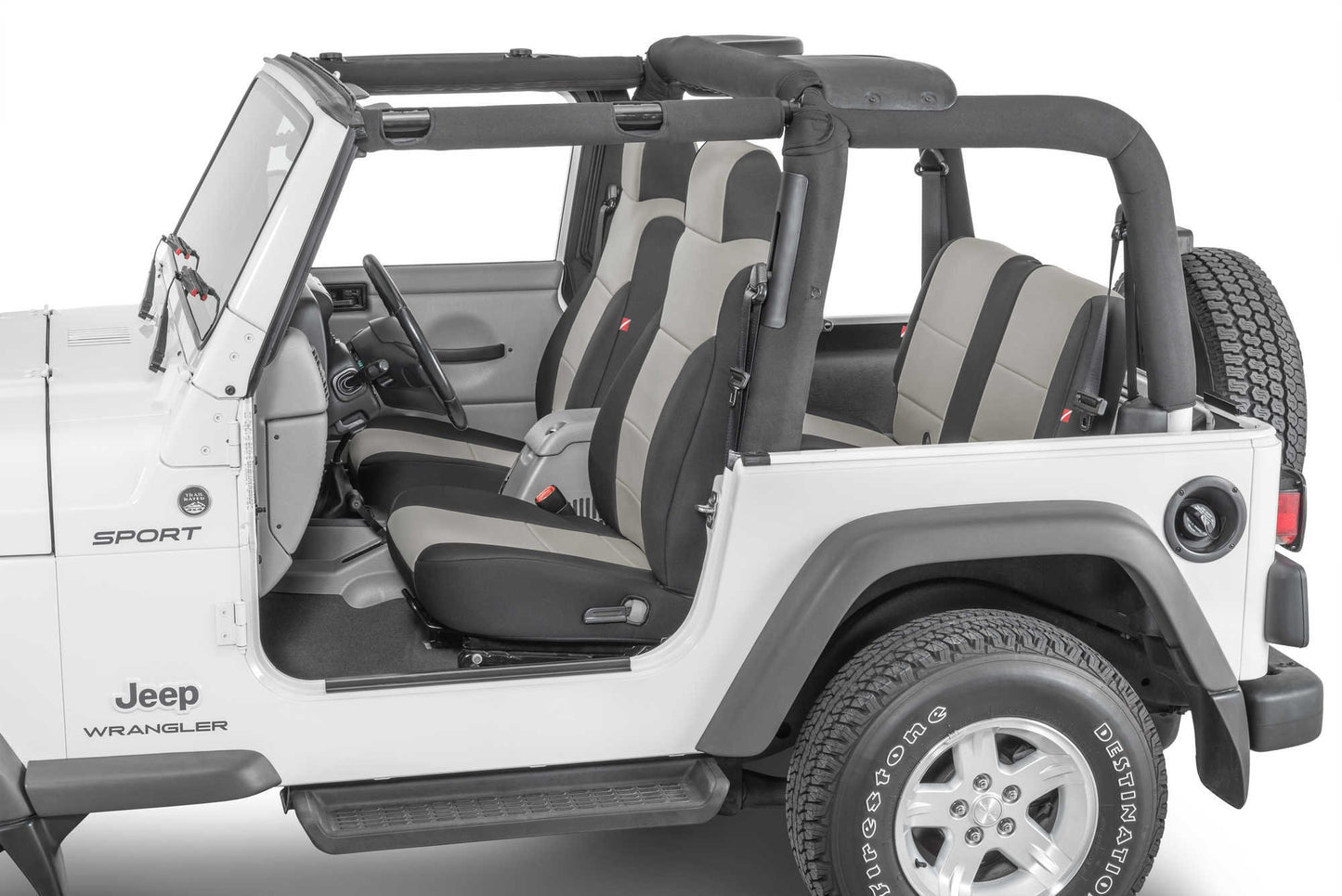 Diver Down Jeep Wrangler Neoprene Seat Covers for 03-06 Jeep Wrangler TJ Diver Down