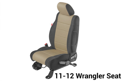 Wrangler JK Seat Cover for 07-10 Jeep JK Neoprene Pair Diver Down-17