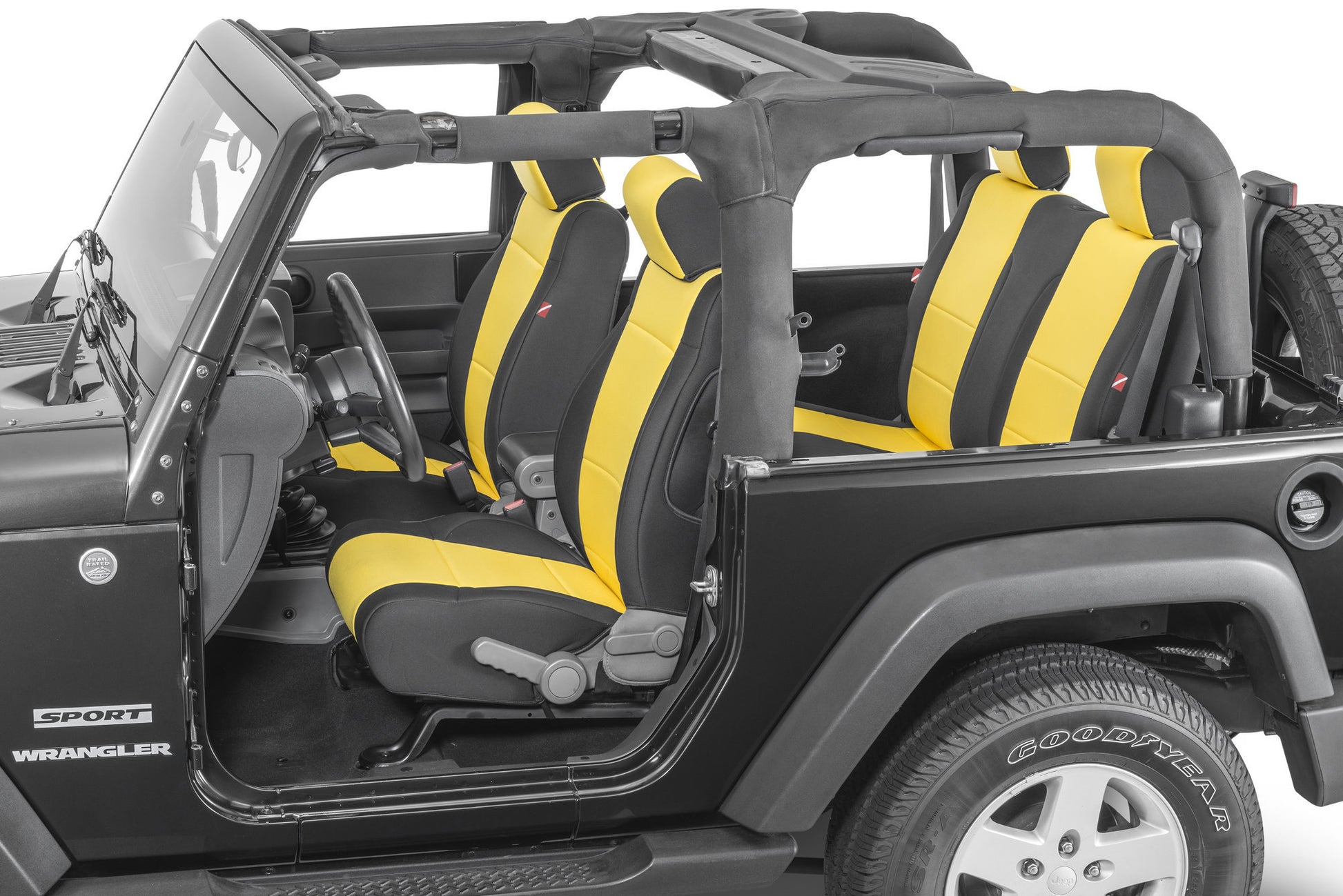 Diver Down Wrangler JK Seat Cover for 07-10 Jeep JK Neoprene Pair Diver Down