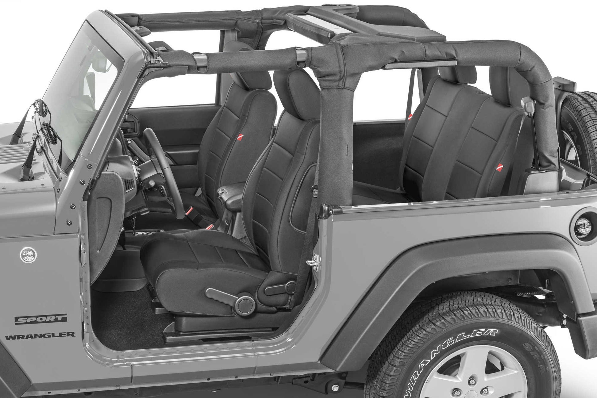 Diver Down Wrangler JK Seat Cover for 11-12 Jeep JK Neoprene Pair Diver Down