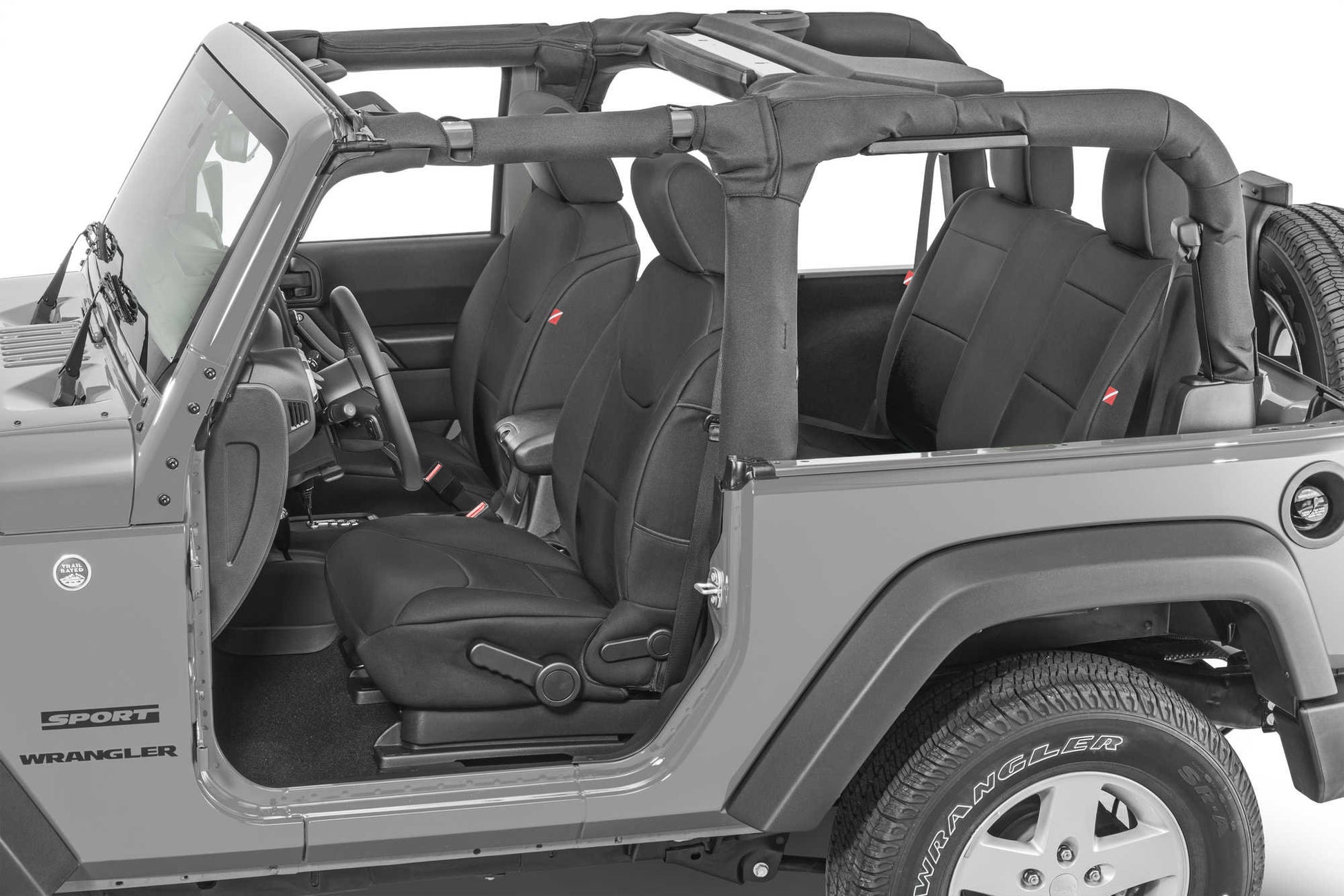 Diver Down Wrangler JK Seat Cover for 13-18 Jeep JK Neoprene Pair Diver Down