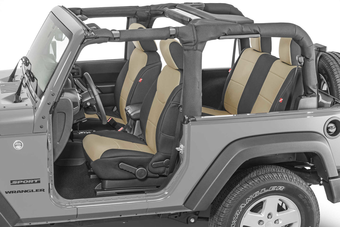 Diver Down Wrangler JK Seat Cover for 13-18 Jeep JK Neoprene Pair Diver Down