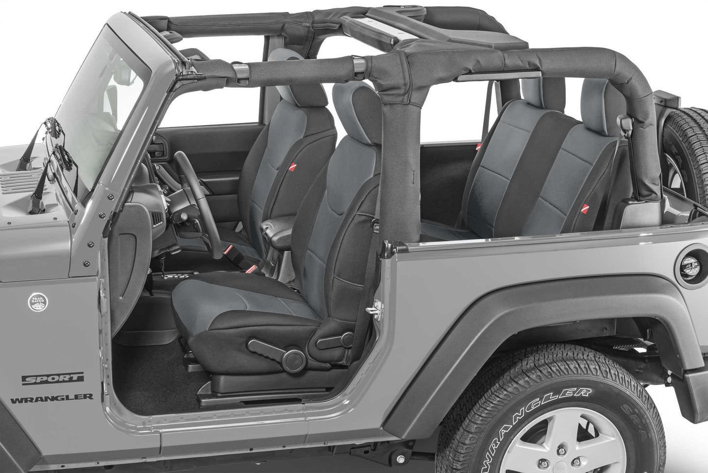 Diver Down Wrangler JK Seat Cover for 13-18 Jeep JK Neoprene Pair Diver Down