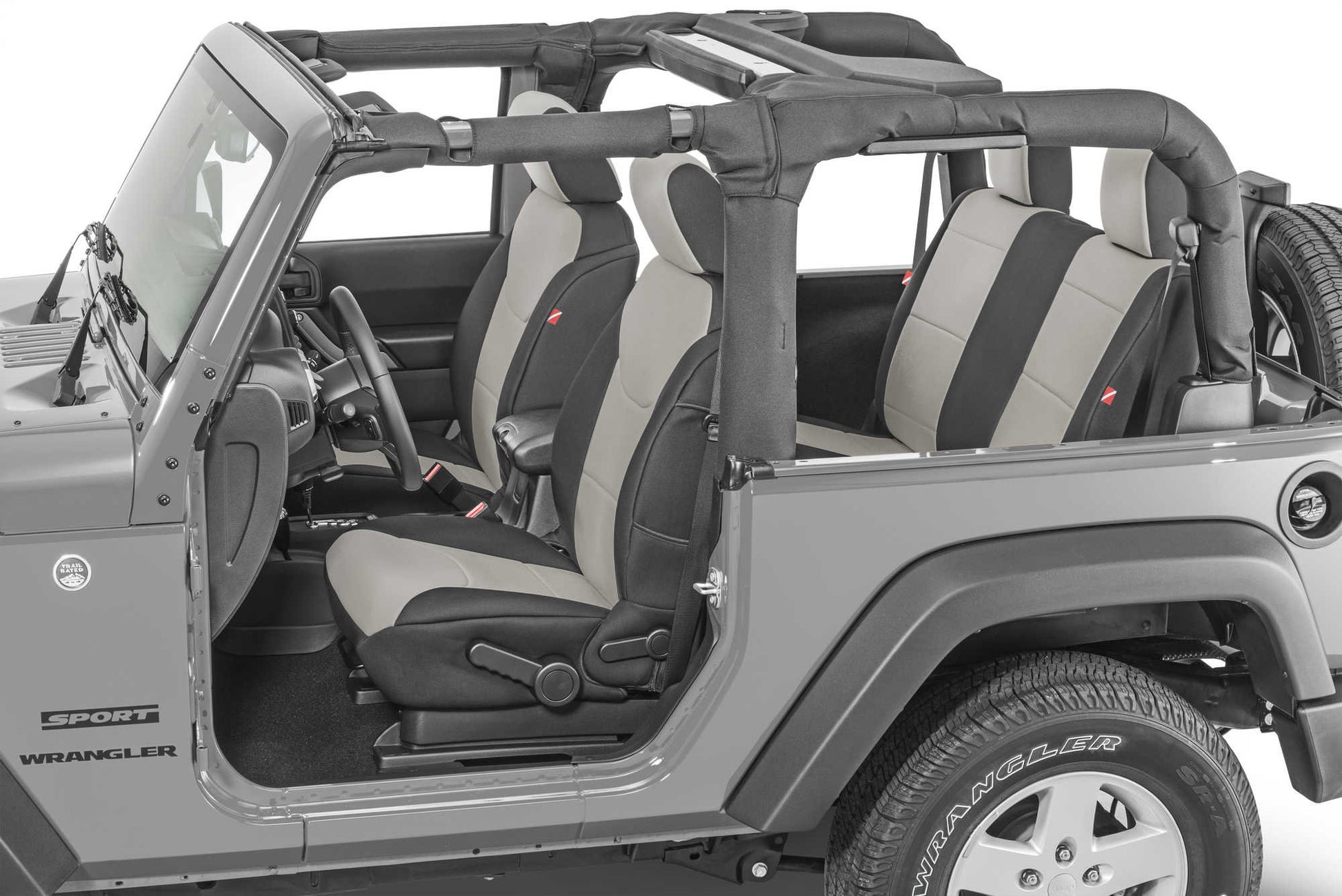 Diver Down Wrangler JK Seat Cover for 13-18 Jeep JK Neoprene Pair Diver Down