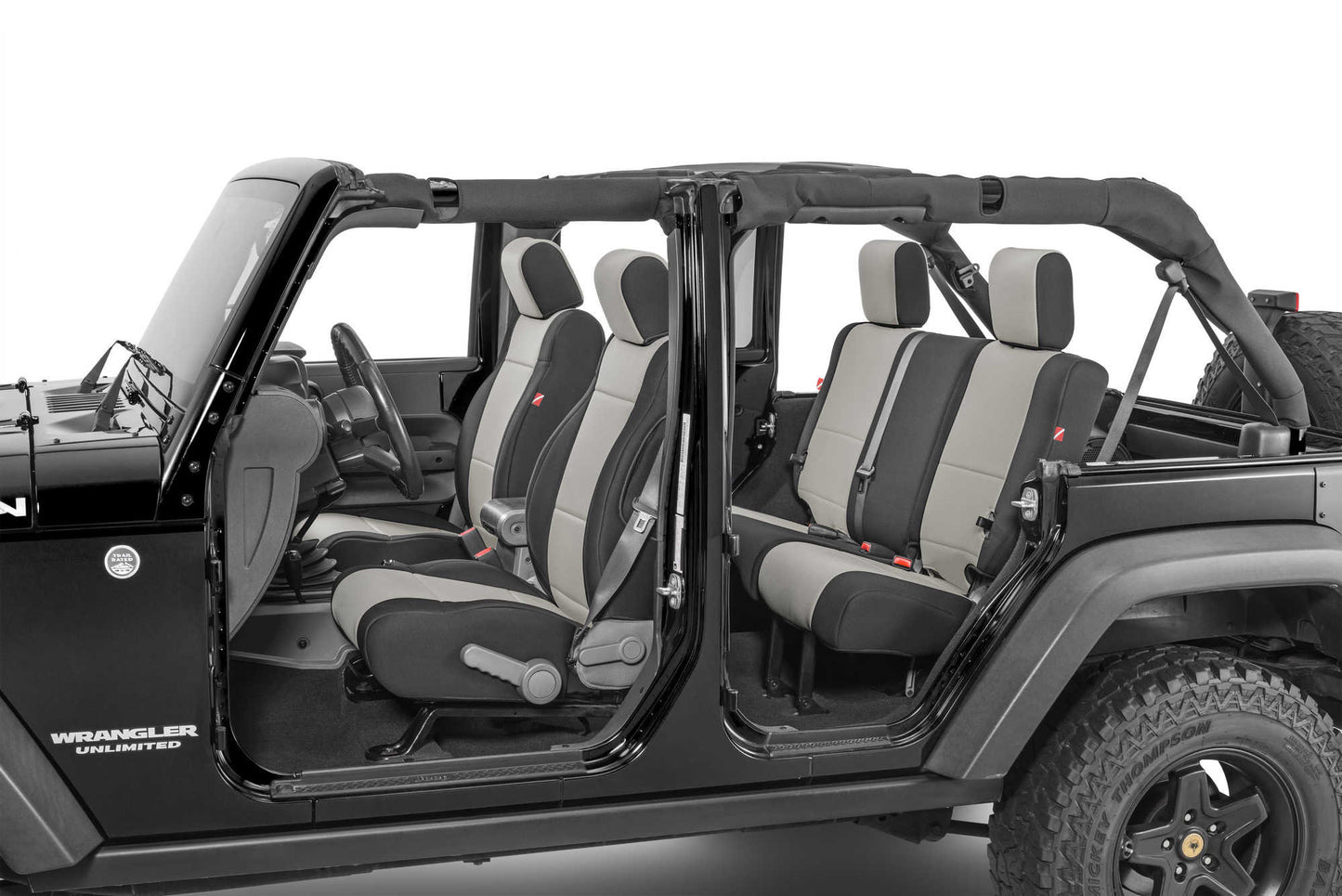Diver Down Wrangler JK Unlimited Seat Cover for 08-10 Jeep JK Unlimited Neoprene Pair Diver Down