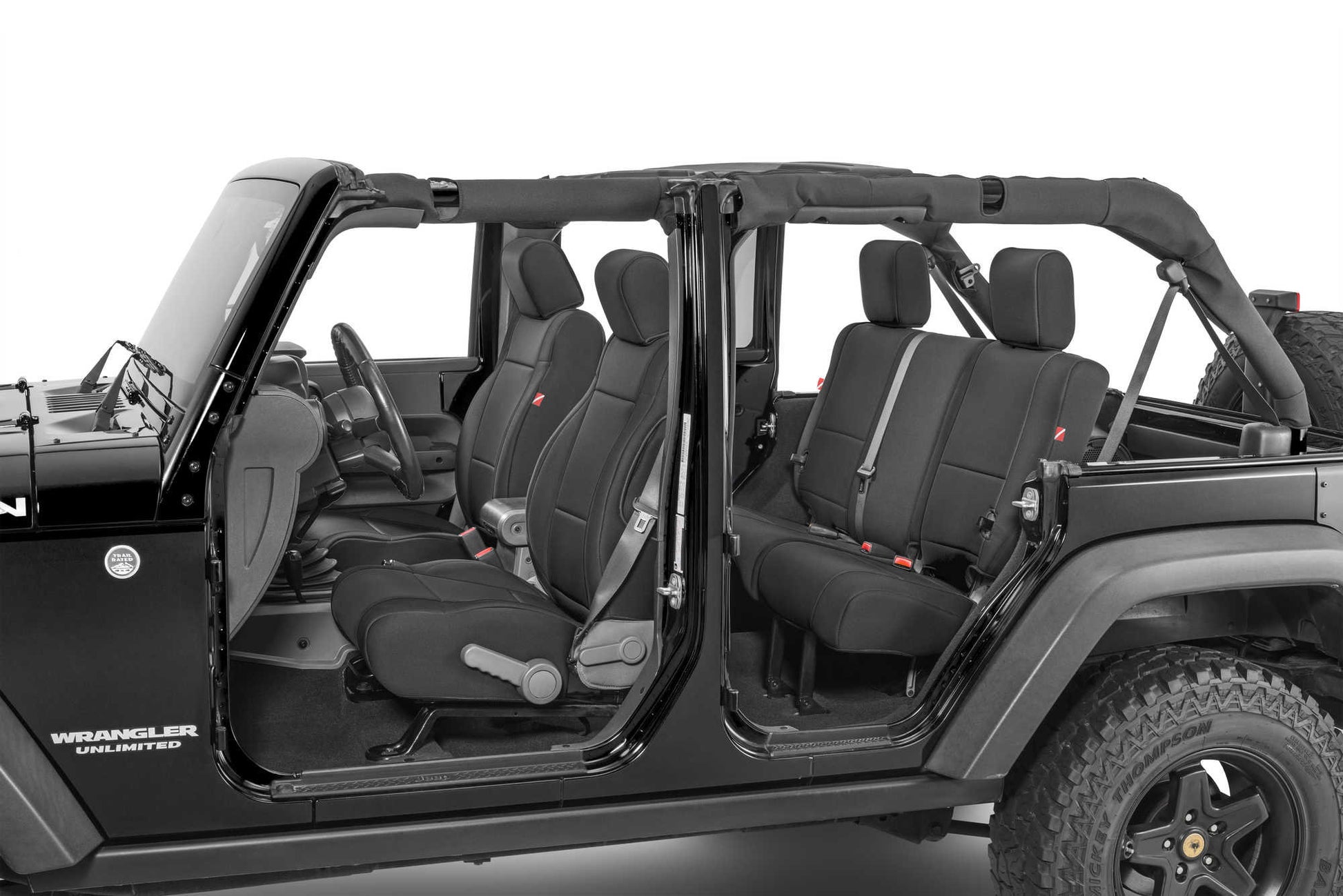 Diver Down Wrangler JK Unlimited Seat Cover for 11-12 Jeep JK Unlimited Neoprene Pair Diver Down