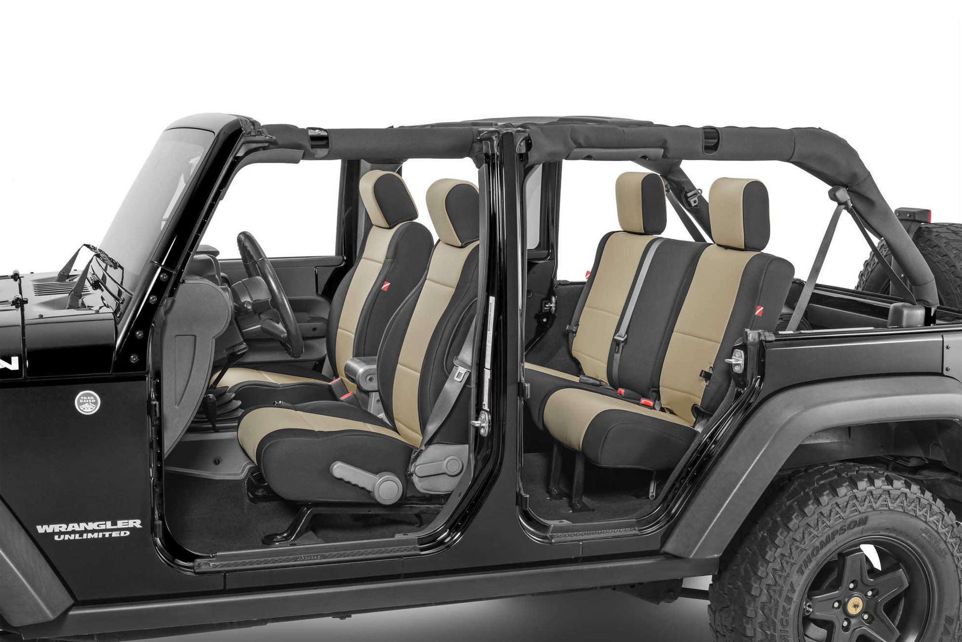 Diver Down Wrangler JK Unlimited Seat Cover for 11-12 Jeep JK Unlimited Neoprene Pair Diver Down