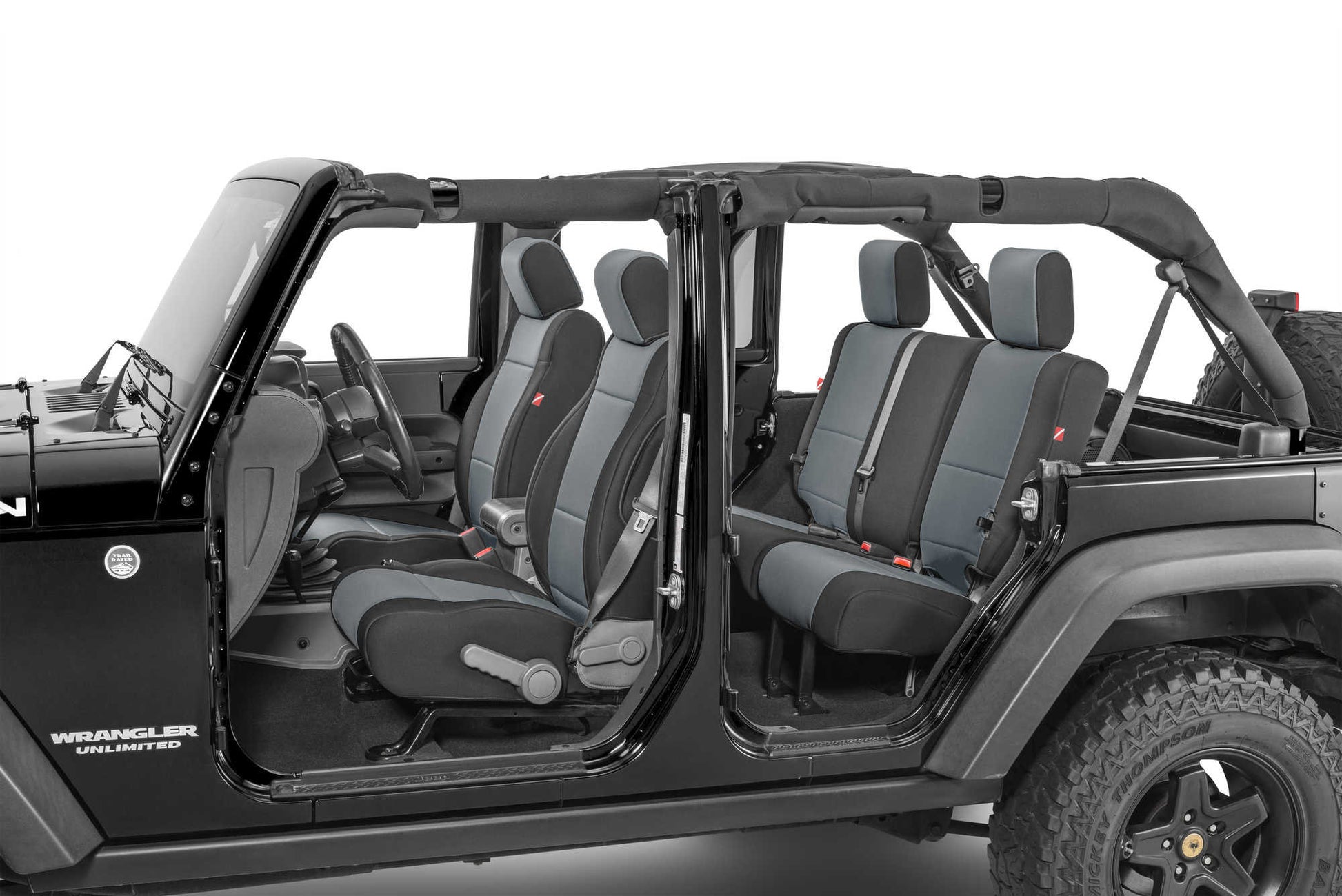Diver Down Wrangler JK Unlimited Seat Cover for 11-12 Jeep JK Unlimited Neoprene Pair Diver Down