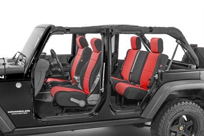 Wrangler JK Unlimited Seat Cover for 07 Jeep JK Unlimited Neoprene Pair Diver Down-4