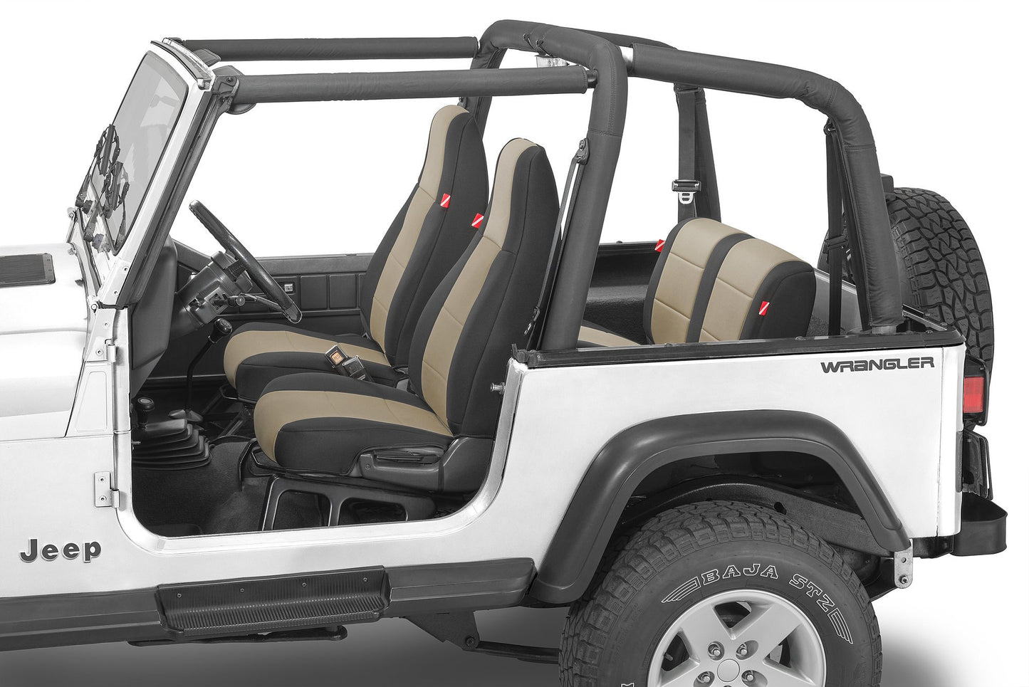 Diver Down Jeep Wrangler Neoprene Seat Covers for 87-90 Jeep Wrangler YJ Diver Down