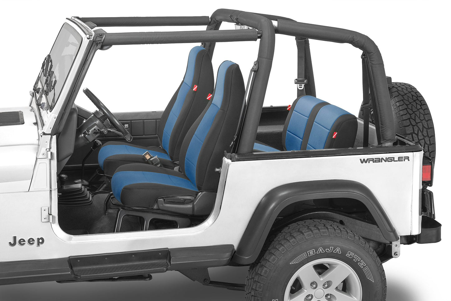 Diver Down Jeep Wrangler Neoprene Seat Covers for 87-90 Jeep Wrangler YJ Diver Down