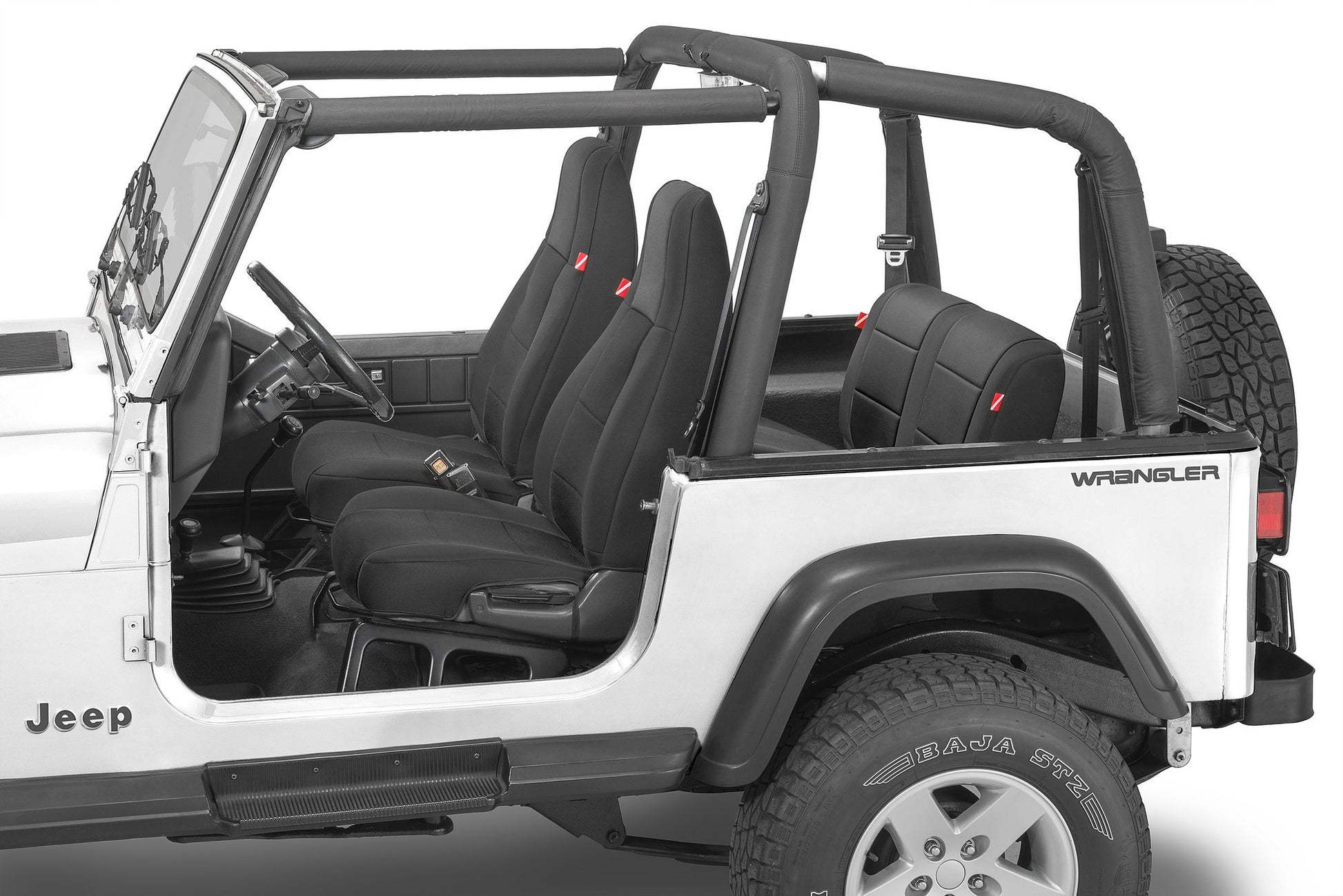 Diver Down Jeep Wrangler Neoprene Seat Covers for 1991 Jeep Wrangler YJ Diver Down