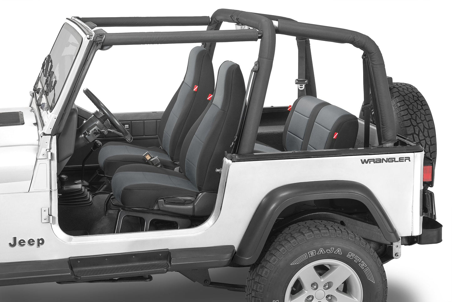 Jeep Wrangler Neoprene Seat Covers for 1991 Jeep Wrangler YJ Diver Down-2