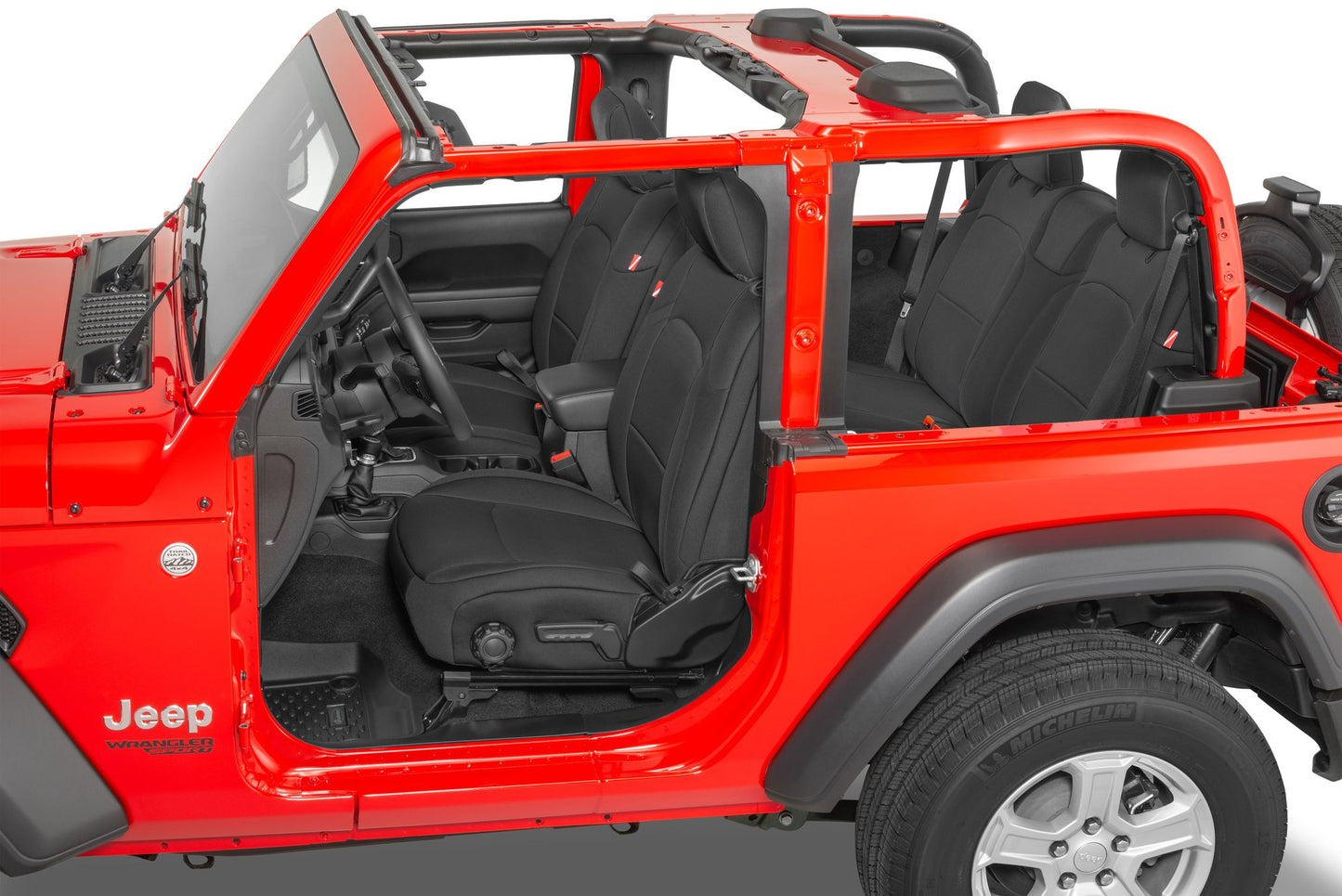 Diver Down Jeep Wrangler Neoprene Seat Covers for 18-20 Jeep Wrangler JL 2-Door Diver Down