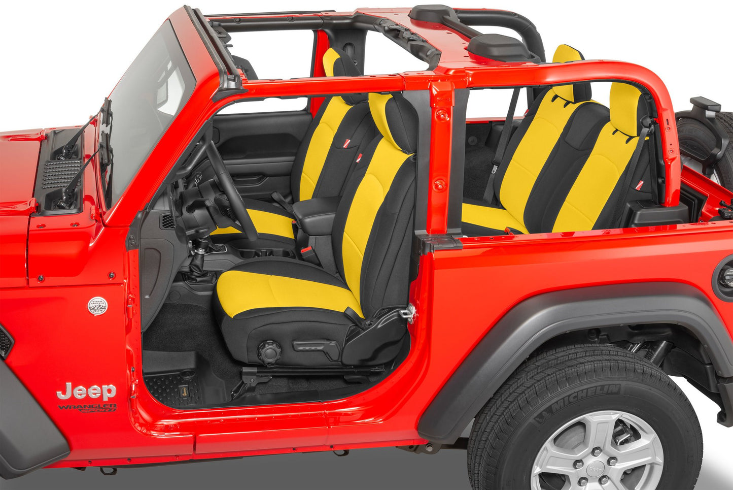 Jeep Wrangler Neoprene Seat Covers for 18-20 Jeep Wrangler JL 2-Door Diver Down-12