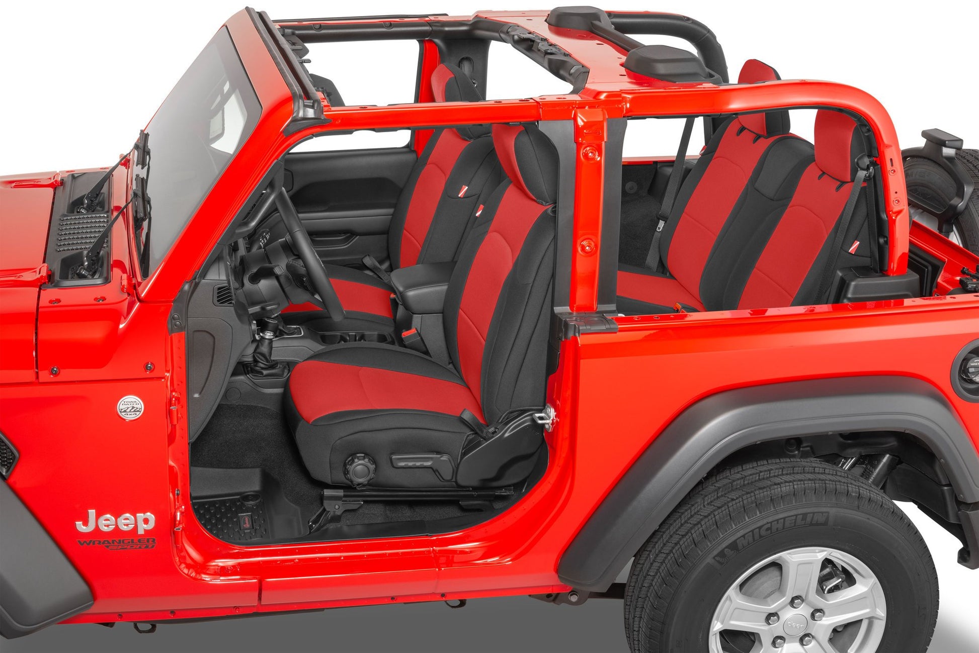 Jeep Wrangler Neoprene Seat Covers for 18-20 Jeep Wrangler JL 2-Door Diver Down-8