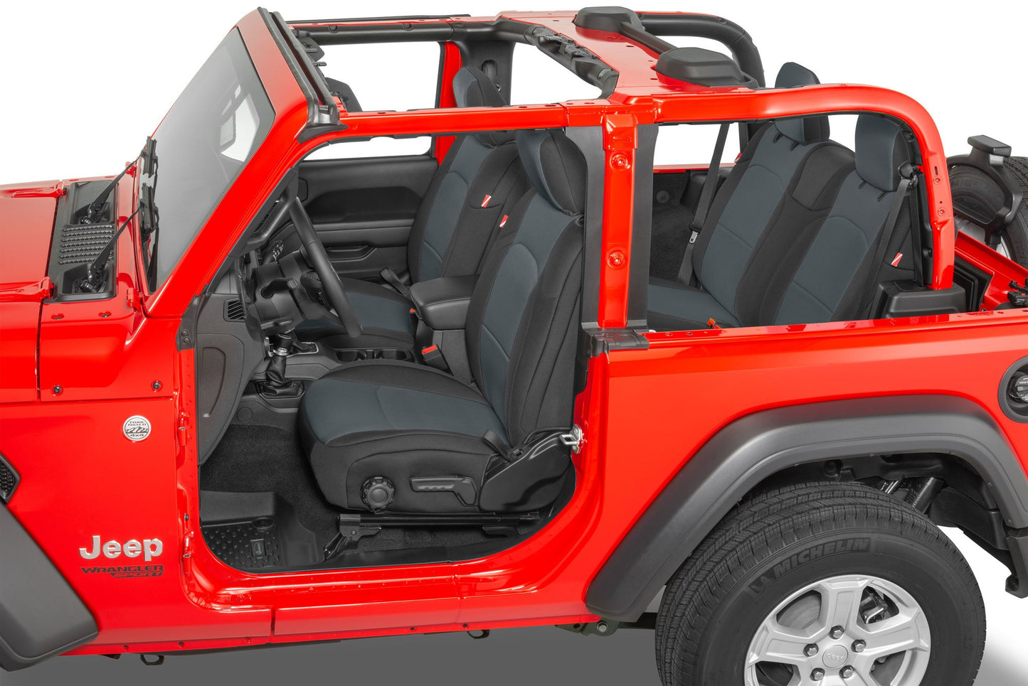 Diver Down Jeep Wrangler Neoprene Seat Covers for 18-20 Jeep Wrangler JL 2-Door Diver Down