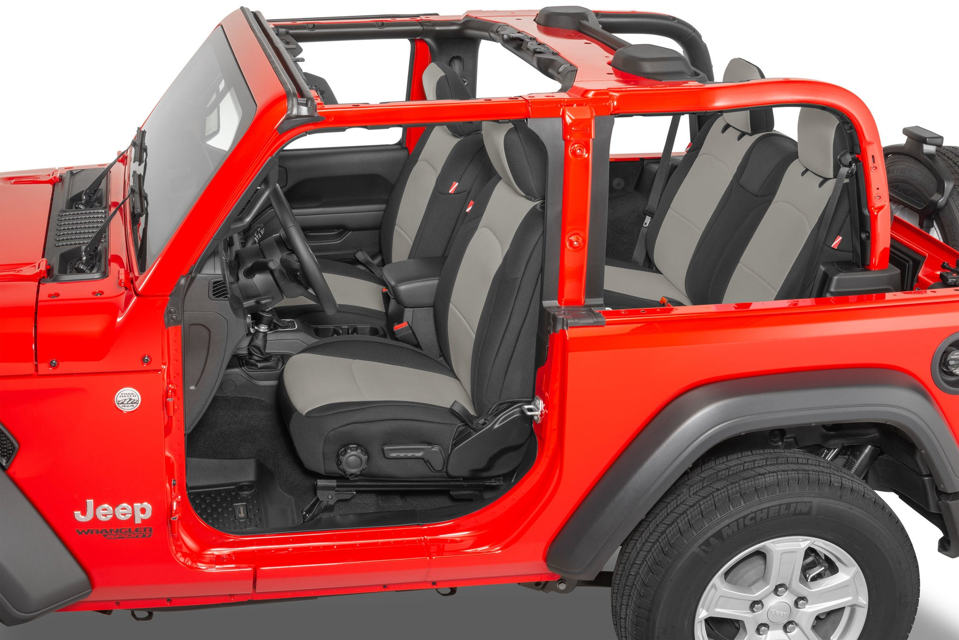 Diver Down Jeep Wrangler Neoprene Seat Covers for 18-20 Jeep Wrangler JL 2-Door Diver Down