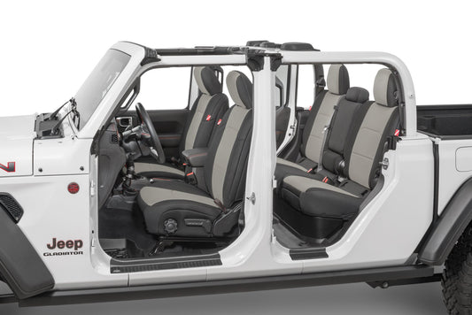 Diver Down Jeep Wrangler Front and Rear Neoprene Seat Covers for 20-21 Jeep Gladiator JT w/Cloth Interior Diver Down