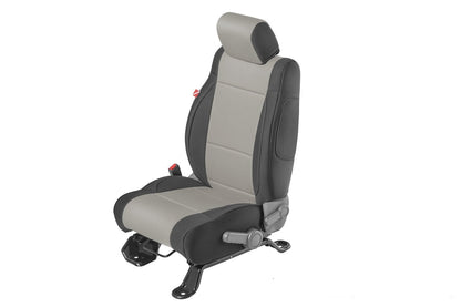 Jeep Wrangler Neoprene Seat Covers with Free Center Console Cover for 13-18 Wrangler JK 2 Door Diver Down-1