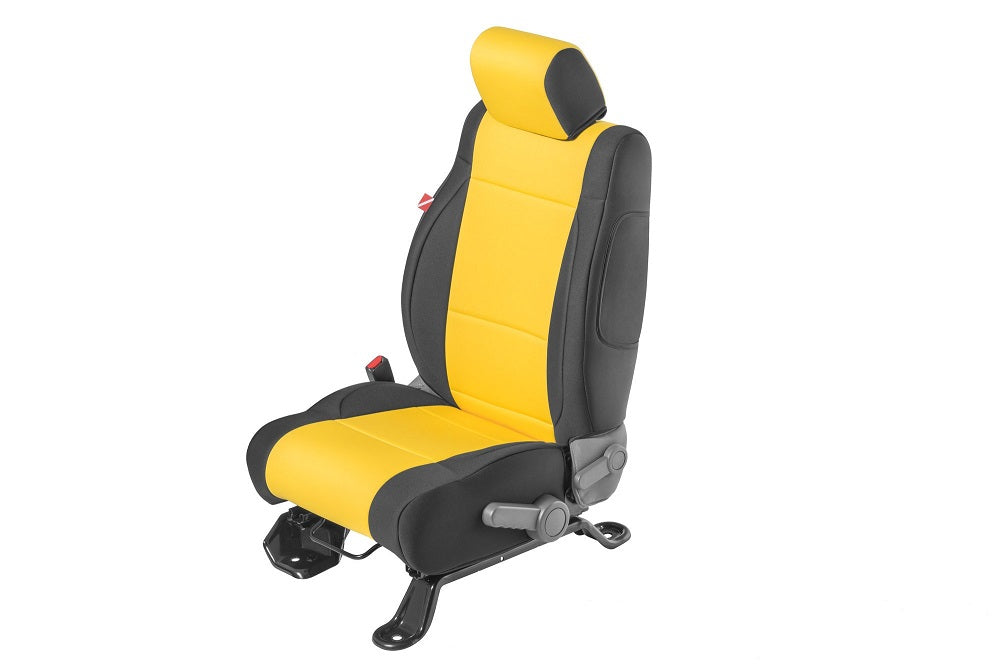 Diver Down Jeep Wrangler Neoprene Seat Covers Front And Rear with Free Center Console Cover for 08-10 Wrangler Unlimited JK Diver Down