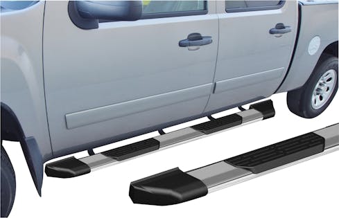 Universal 90 Inch Xtremeline Universal Side Bars, Stainless Rampage