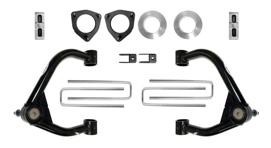 2019-2022 Chevy 1500 4WD 4 Inch Lift Kit w/ Upper Control Arms Tuff Country