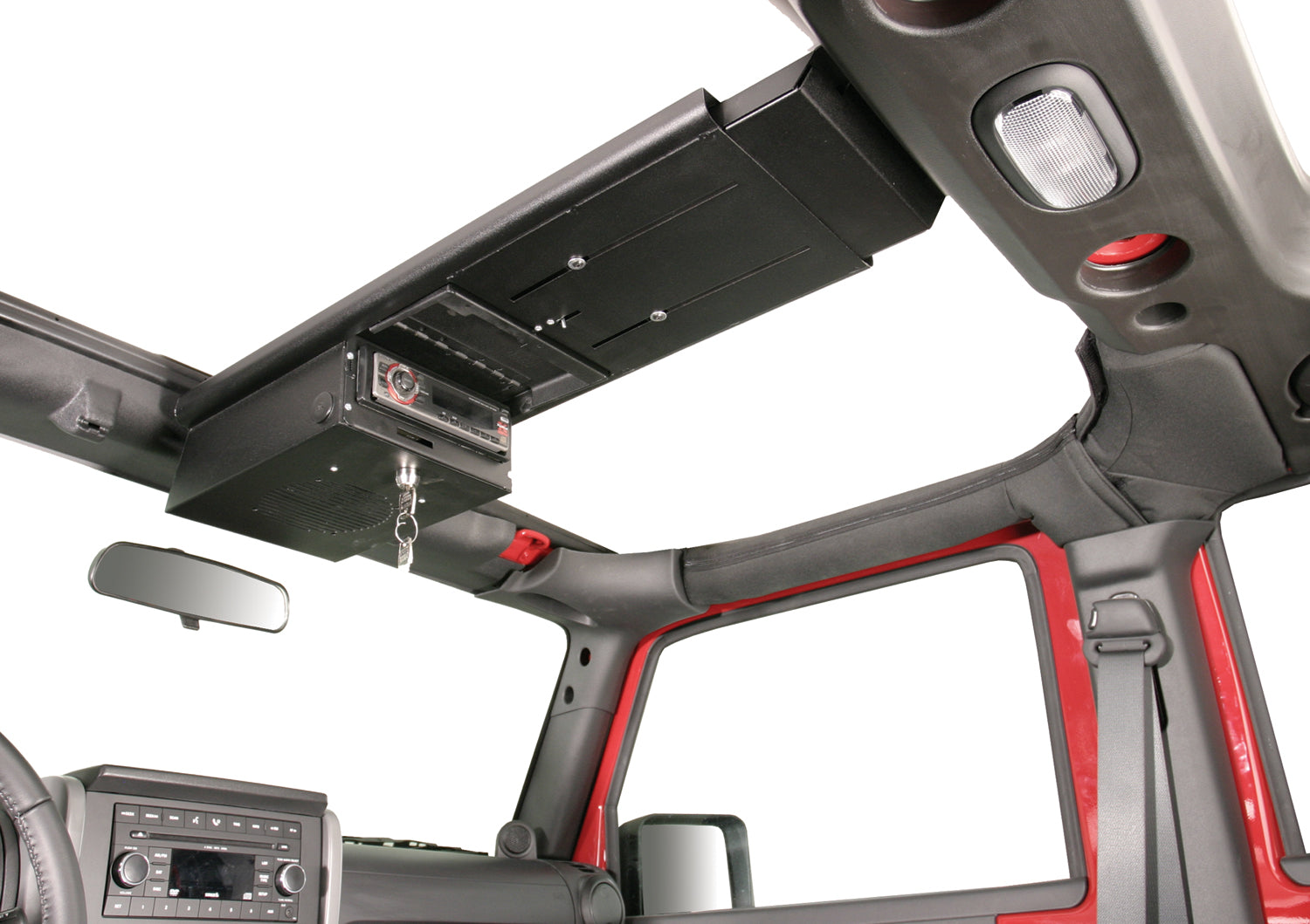 Overhead Console - 07-18 Wrangler JK Products Tuffy Security-1