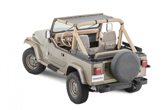Jeep YJ Mesh Bimini Top ShadeMaker For 87-95 Wrangler YJ MasterTop-1
