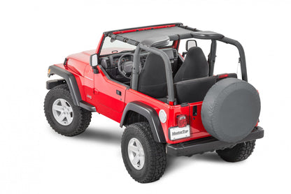 Jeep TJ Mesh Bimini Top ShadeMaker For 97-06 Wrangler TJ MasterTop-2