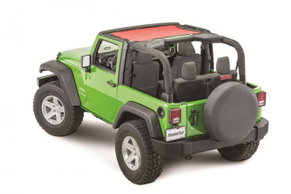 Jeep JK ShadeMaker Freedom Mesh Bimini Top For 07-18 Wrangler JK 2 Door MasterTop