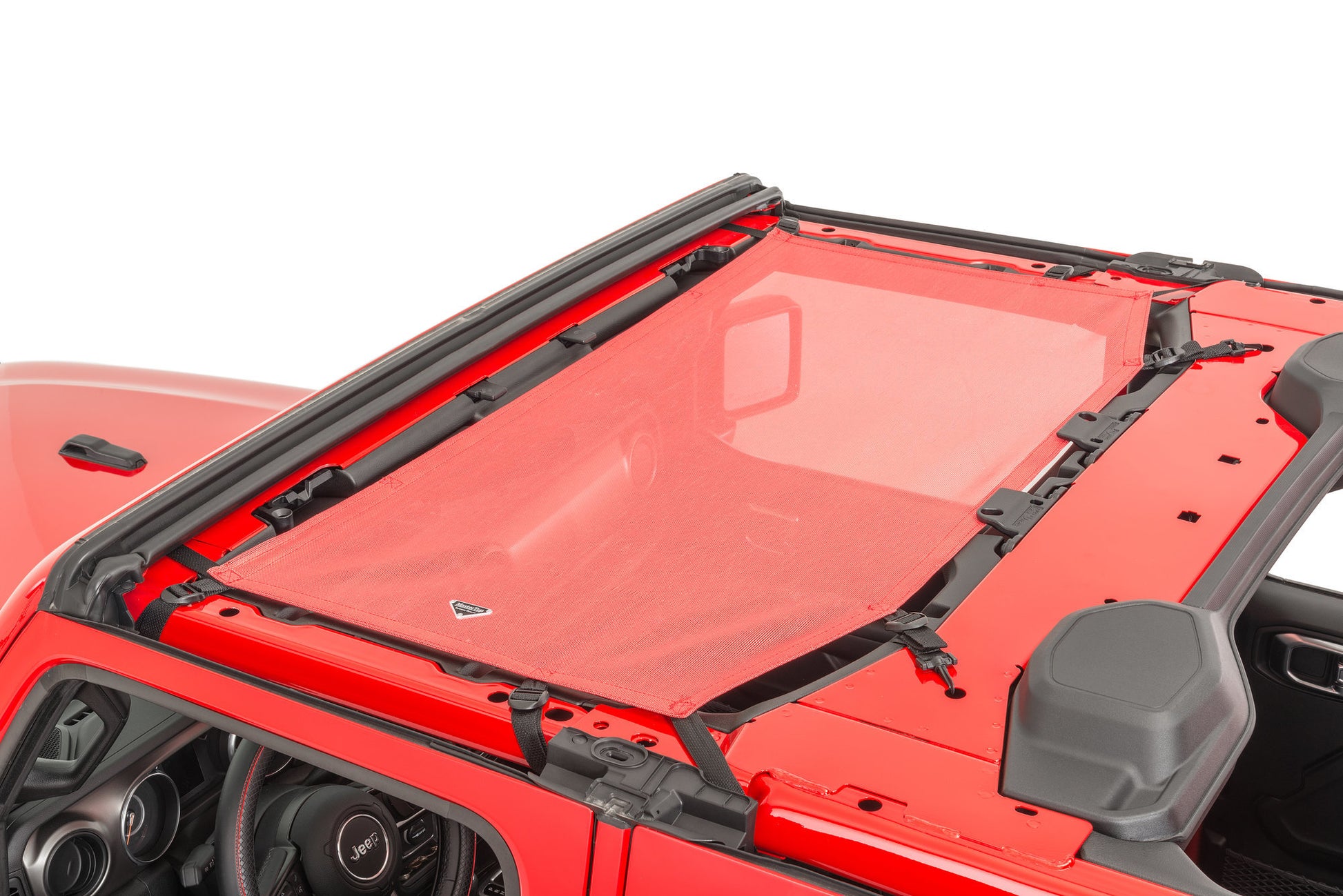 MasterTop ShadeMaker Freedom Mesh Bimini Top Plus 18-Current JL Jeep Wrangler 2 Dr MasterTop