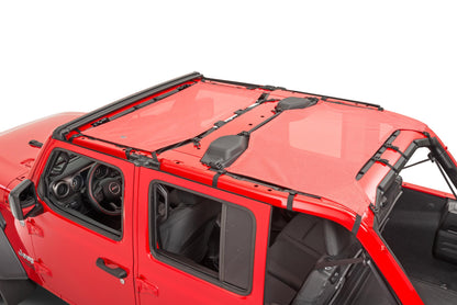 Jeep JL ShadeMaker Freedom Mesh Bimini Top Plus For 18-Current Wrangler JL 4 Door MasterTop