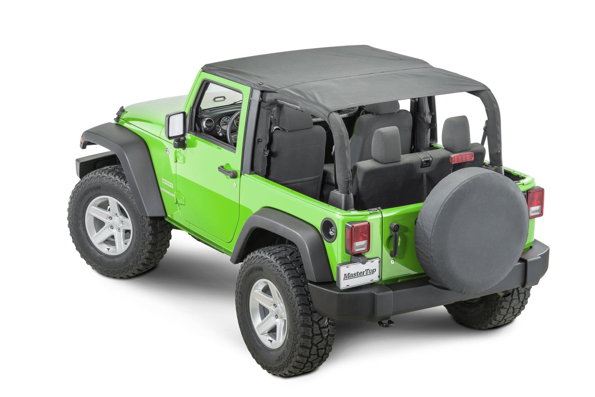 Jeep JK Bimini Top Plus For 07-18 Wrangler JK Black Diamond MasterTop-3