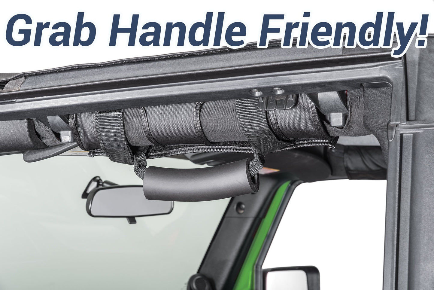 MasterTop Jeep JK Bimini Top Plus For 07-18 Wrangler JK Black Diamond MasterTop