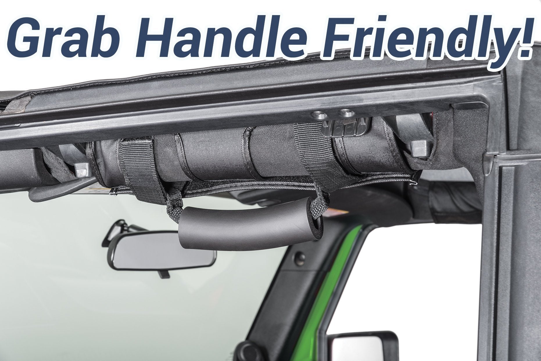 MasterTop Jeep JK Bimini Top Plus For 07-18 Wrangler JK Black Diamond MasterTop