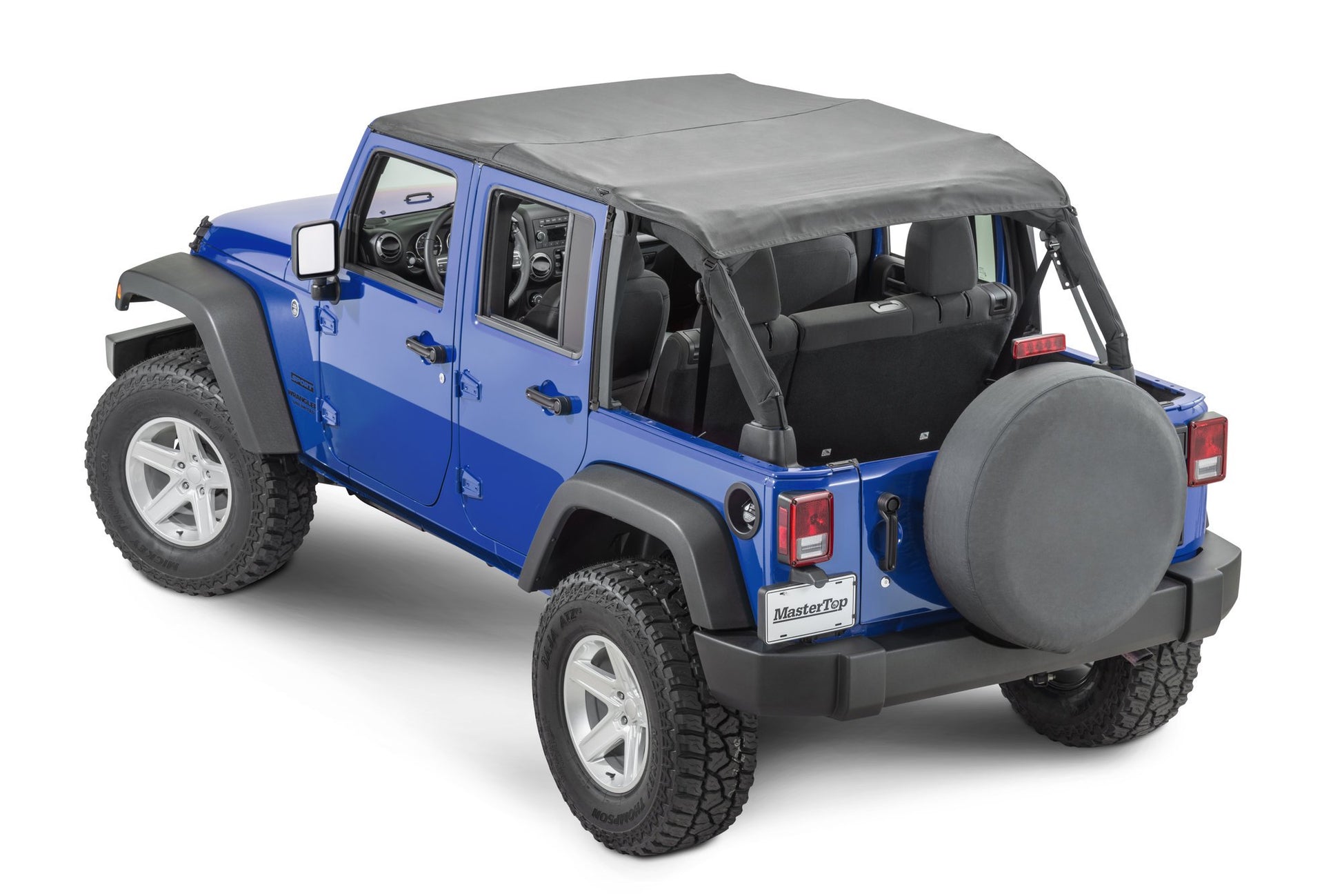 Jeep JK Bimini Top Plus For 07-18 Wrangler JK Black Diamond MasterTop
