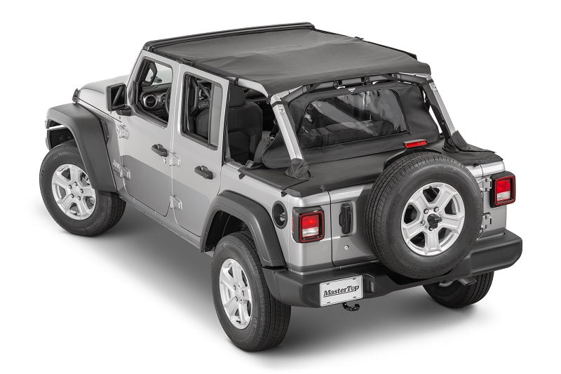 MasterTop Jeep JL Bimini Top Plus For 18-Current Wrangler JL 4 Door MasterTop