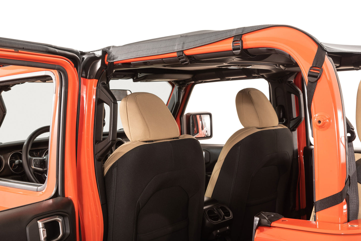 Bimini Top Plus 2020-Current JT Jeep Gladiator 4Dr MasterTop-8