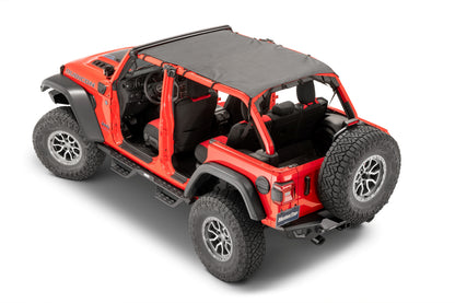 Bimini Top Plus 18-Present Jeep JLU Wrangler 4Dr Black Diamond MasterTop