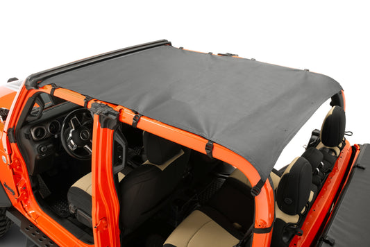 Bimini Top Plus 20-Present Jeep JT Gladiator 4Dr Black Diamond MasterTop-1