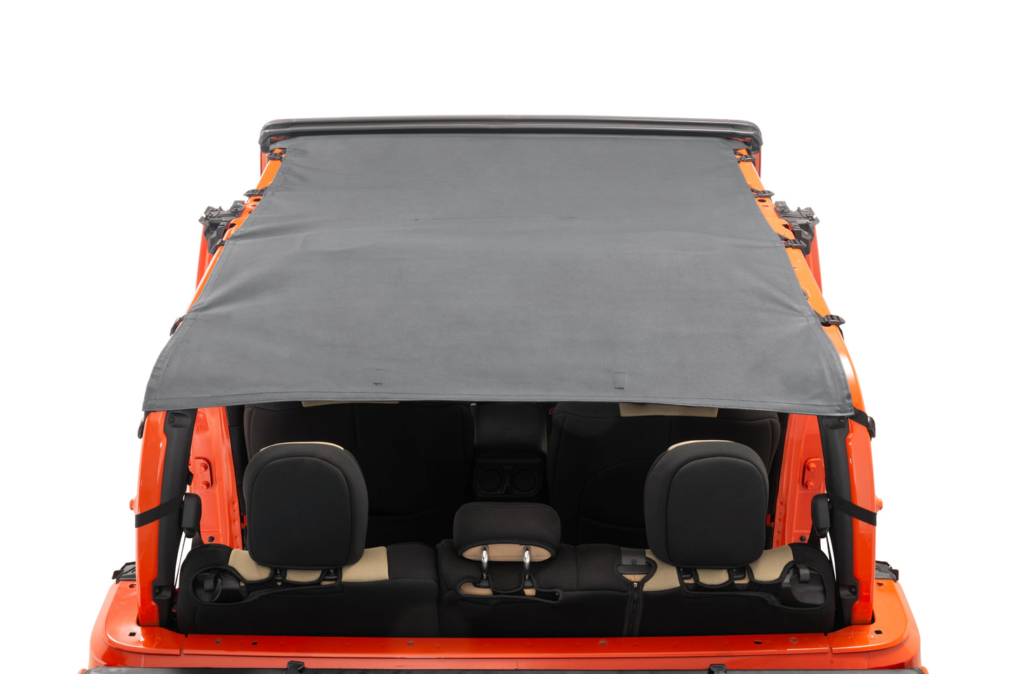 Bimini Top Plus 20-Present Jeep JT Gladiator 4Dr Black Diamond MasterTop-2