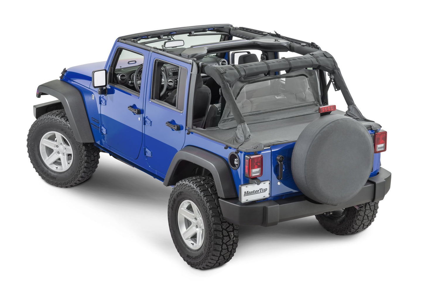 Jeep JK Zip Down WindStopper For 07- 18 Wrangler JK Black Diamond MasterTop