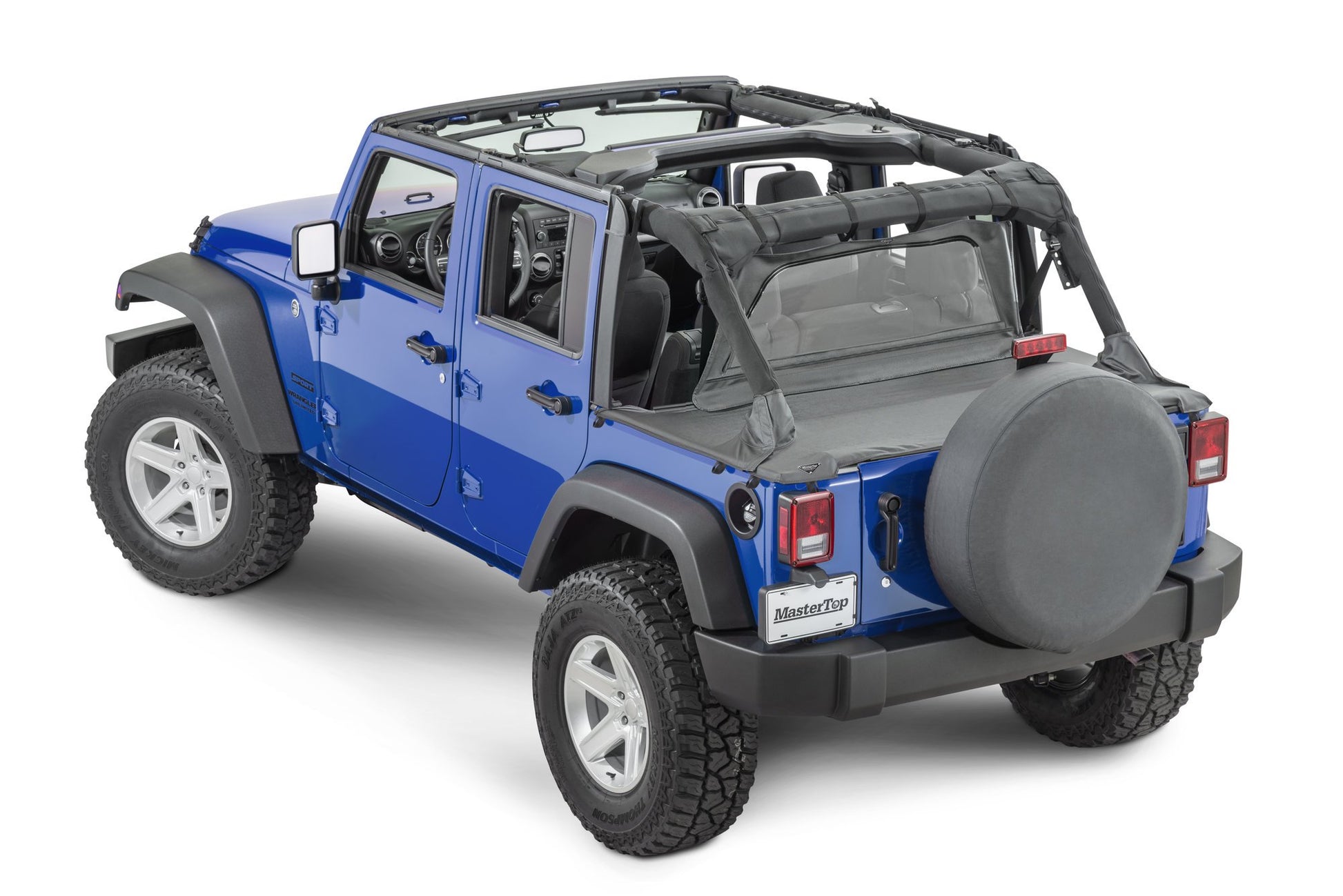 Jeep JK Zip Down WindStopper For 07- 18 Wrangler JK Black Diamond MasterTop