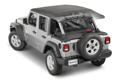 Jeep JL WindStopper/Tonneau Cover Combo 18-Current Wrangler JL 4 Door Soft Top MasterTop-7