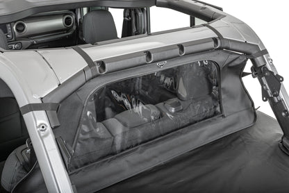 Jeep JL WindStopper/Tonneau Cover Combo 18-Current Wrangler JL 4 Door Soft Top MasterTop-9